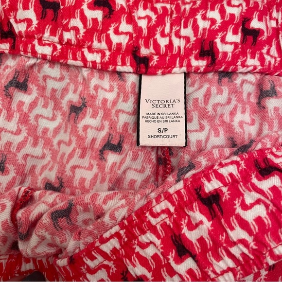 Victoria’s Secret The Dreamer Pajama Set 2 piece Size Small Short SP reindeer - Picture 7 of 10